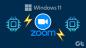 Zoom-suorittimen käytön vähentäminen Windows 11:ssä