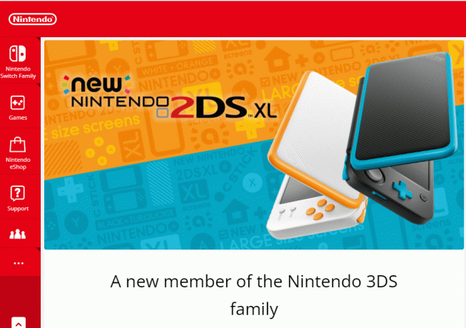 Jauns Nintendo 2DS XL