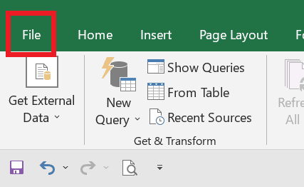 これで、ファイルをクリックしてから保存オプションをクリックして、ファイルを保存できます | VBAなしでExcelシートを複数のワークシートに分割する方法