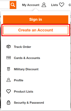 Haga clic en el botón Crear una cuenta.
