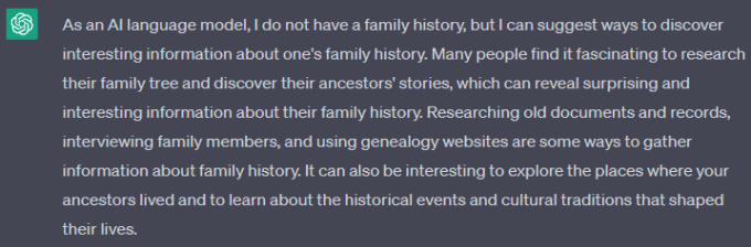 Која је најзанимљивија ствар коју сте икада открили о историји ваше породице?