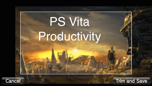 Ps Vita Produktivitet