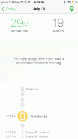 Pillanatnyi okostelefon-függőség Ios Iphone App Rossz szokások Focus 6