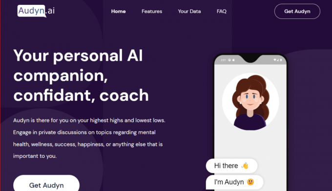 Audyn | AI chatbots för mental hälsa