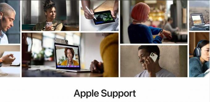 Зверніться до служби підтримки Apple