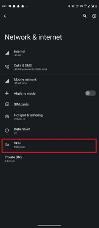 виберіть VPN