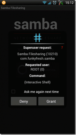 Samba Fileserver na Androidu 6