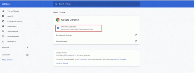 Буде відображено повідомлення Google Chrome оновлено. 10 способів виправити помилку Google Chrome 0xc00000a5
