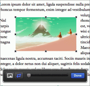 3 näpunäidet Maci jaoks mõeldud lehtedel tekstiga piltide kasutamiseks