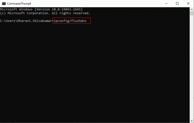 ipconfig flushdns แก้ไข League of Legends Error Code 900 บน Windows 10