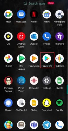 Ανοίξτε το Play Store στο τηλέφωνό σας Android