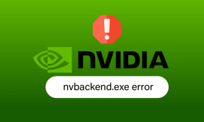 Reparer Nvbackend.exe-feil i Windows 10