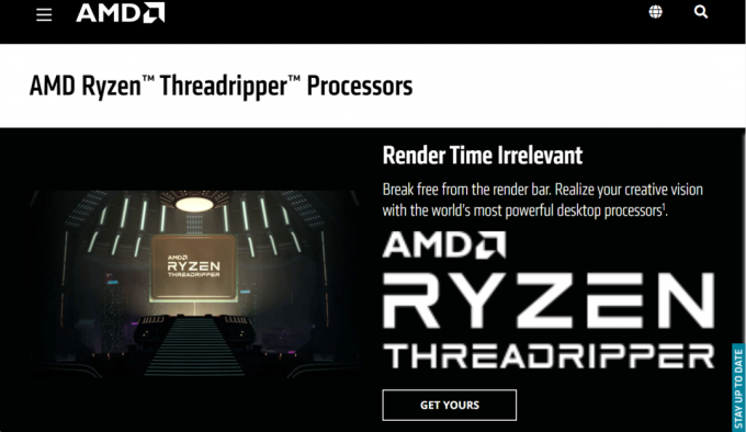 AMD Ryzen Threadripper işlemciler
