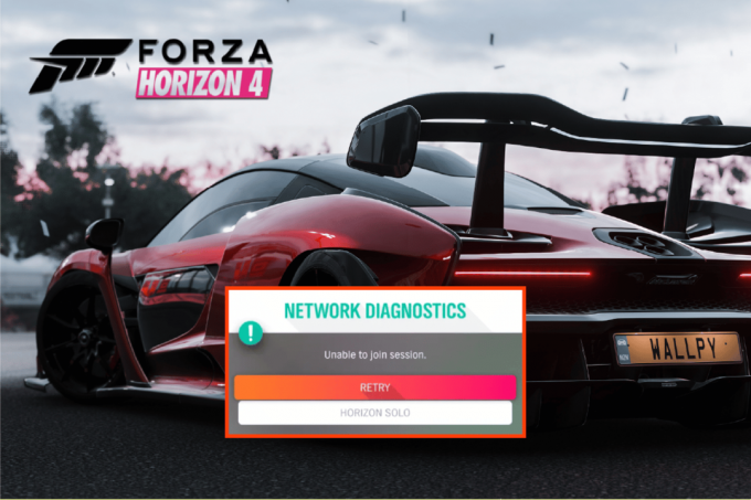 Forza Horizon 4 konnte Sitzung nicht beitreten Xbox One behoben