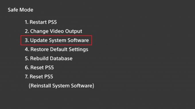 อัปเดตซอฟต์แวร์ระบบ ps5 ในเซฟโหมด แก้ไขข้อผิดพลาดไฟสีขาวกะพริบ PS5
