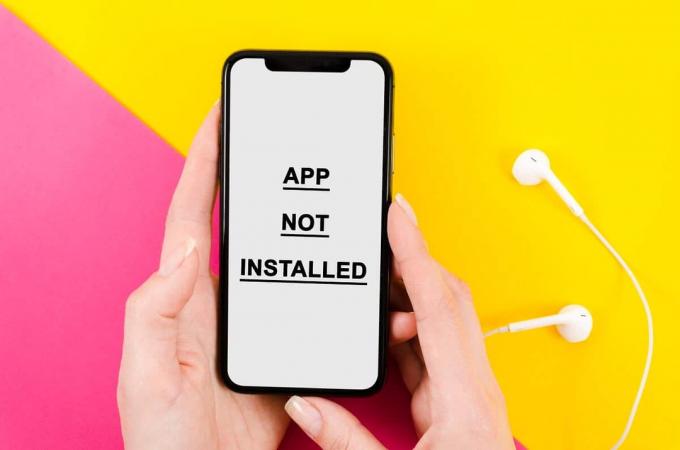 App ikke installert