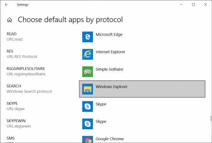 Stellen Sie sicher, dass Windows Explorer neben SEARCH. ausgewählt ist