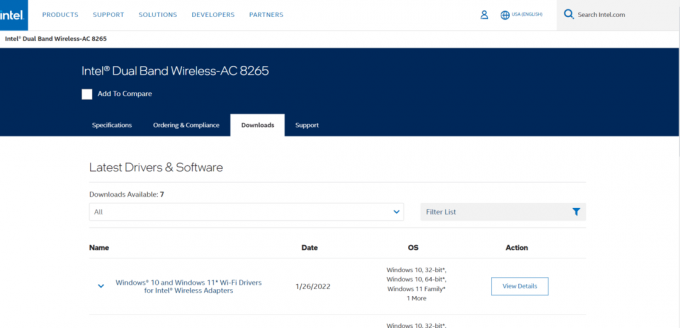 Pagina de descărcare a driverului wireless Intel dual band. Ce să faci dacă WiFi funcționează, dar nu Ethernet pe Windows 10?