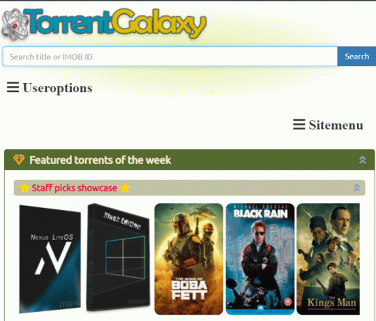 Galaksi Torrent | situs web torrent terbaik