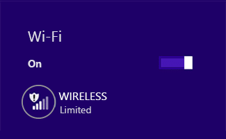 შეასწორეთ WiFi შეზღუდული კავშირის პრობლემა
