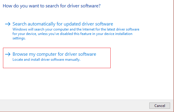 potraži softver za upravljačke programe na mom računalu