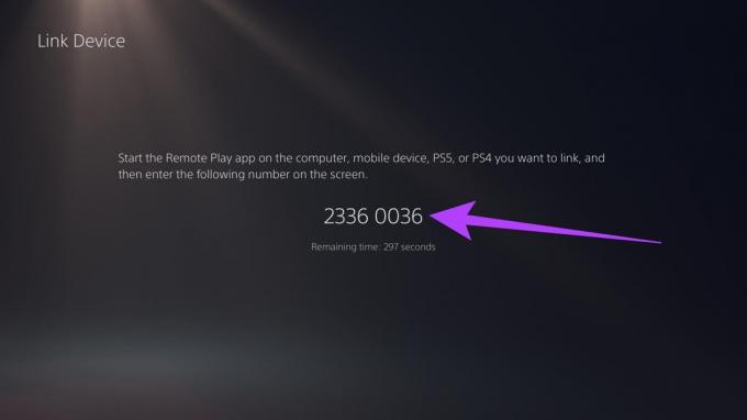 Seu PS5 agora deve mostrar um código numérico para configurar o Remote Play