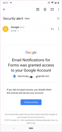 Envoyer les réponses du formulaire Google à plusieurs adresses e-mail 15