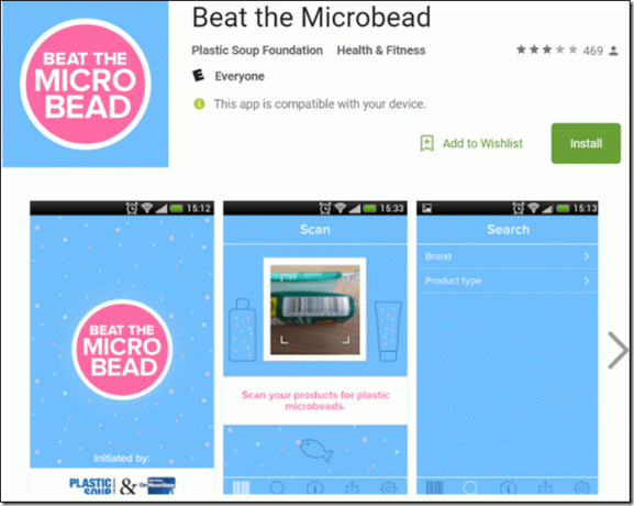 تغلب على Microbead Playstore Thumb