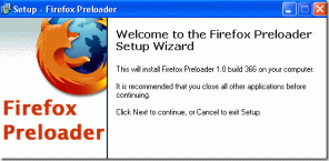 Firefox Preloader vă accelerează ora de pornire a Firefox