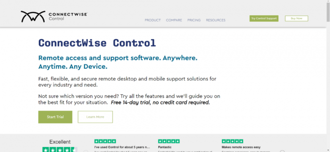 домашня сторінка Connectwise Control. 26 найкращих безкоштовних альтернатив TeamViewer