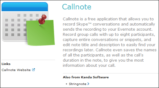 Introduksjon til Callnote