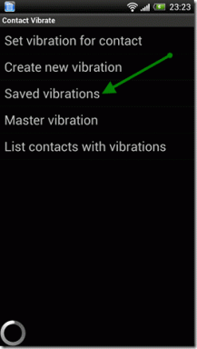 Indstil brugerdefinerede vibrationer til specifikke Android-kontakter