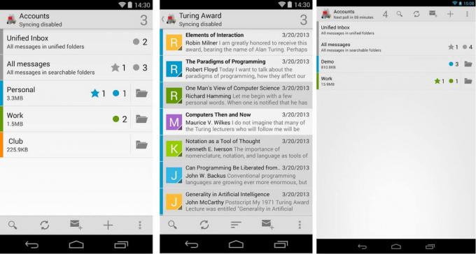 K-9 Mail | Cele mai bune aplicații de e-mail pentru Android