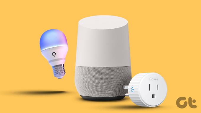 Intelligens eszközök a Google Home-hoz