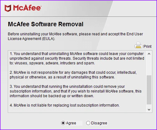 Deinstallieren Sie McAfee unter Windows 2 vollständig