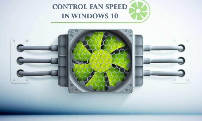 Ventilatorsnelheid regelen in Windows 10