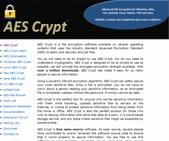 AES-krypten