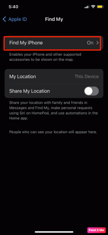 dodirnite pronađi moj iphone | Kako popraviti da gumb Home na iPhoneu ne radi