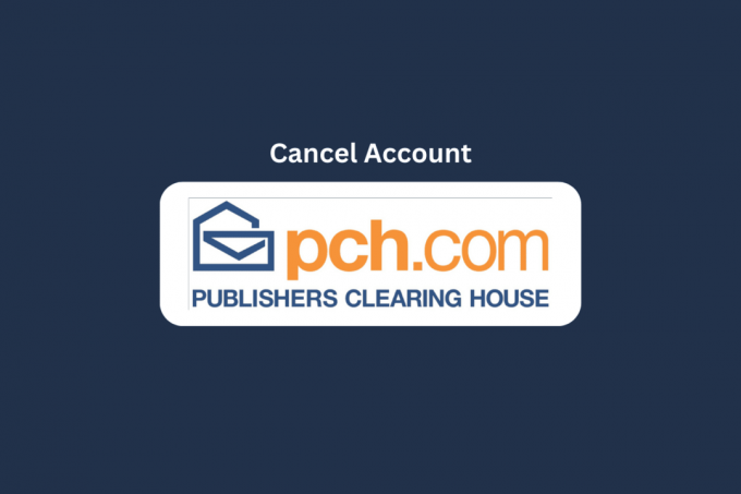 Jak anulować konto PCH