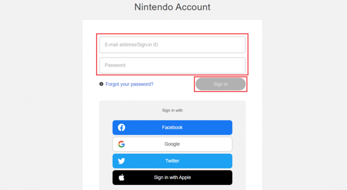 masukkan alamat email Anda, ID Masuk dan Kata Sandi dan klik Masuk | Cara Keluar dari Fortnite PS4 