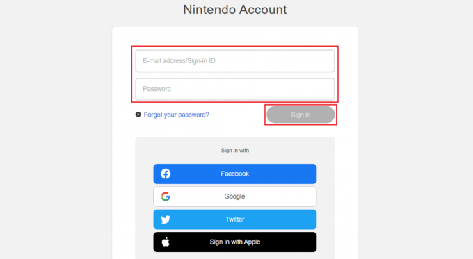 digite seu endereço de e-mailID de login e senha e clique em Entrar | Como sair do Fortnite PS4 