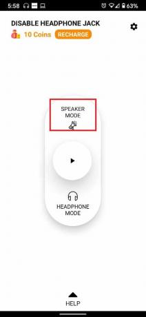 Trykk på 'Høyttalermodus' | Reparer telefonens interne høyttaler som ikke fungerer