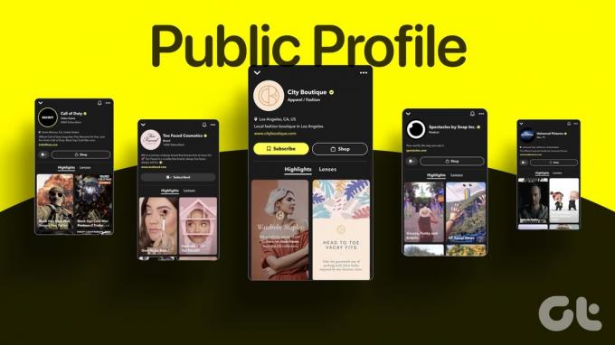 Gör en offentlig profil på Snapchat