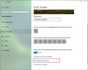 Modifier le paramètre de délai d'attente de l'écran de verrouillage dans Windows 10