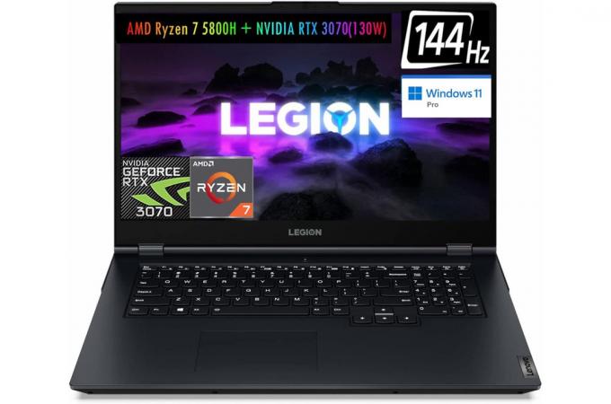 Lenovo Legion 5 Gen 6 17 RTX 3070 játék laptop