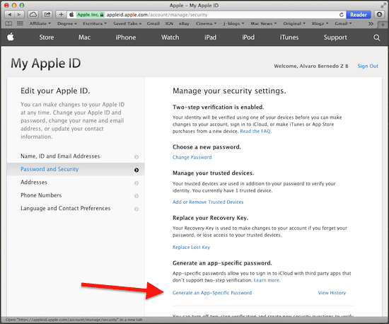 Apple Id Web รหัสผ่านและความปลอดภัย1