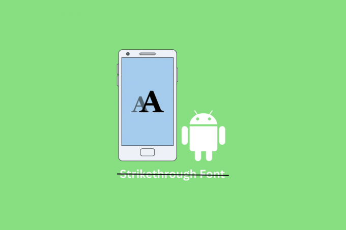 So erhalten Sie eine durchgestrichene Schriftart auf Android | durchgestrichener Text Instagram