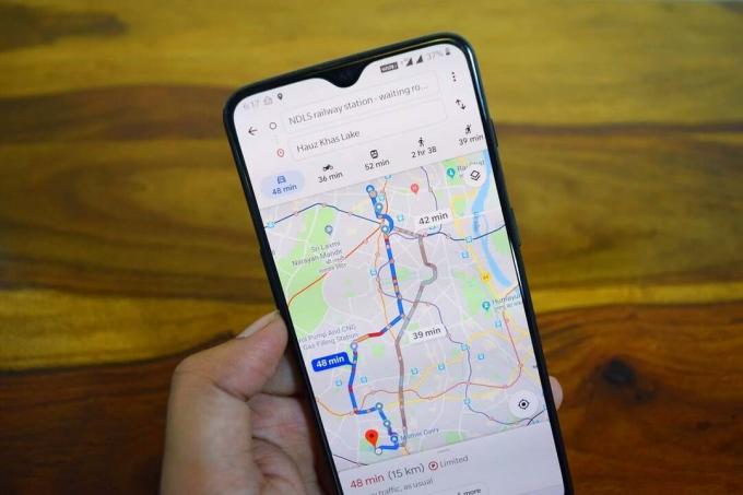 Åtgärda att Google Maps inte visar vägbeskrivningar i Android