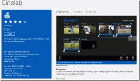 Redaguokite, suspauskite vaizdo įrašus „Windows 8 RT“ įrenginiuose naudodami „Cinelab“.