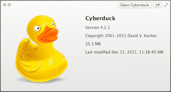 Cyberduck para Mac